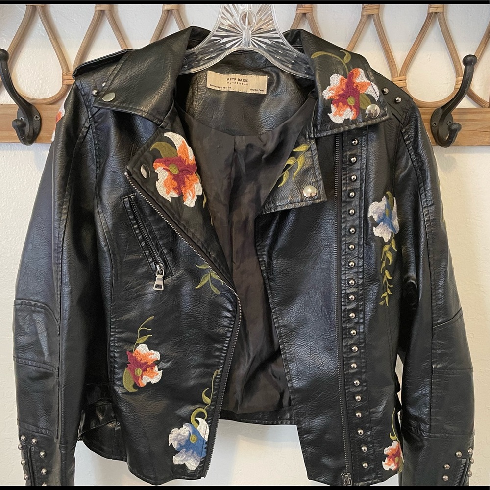 Aftf Basic Leather Jacket - image 2